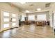 Community center offers ample seating and tables, providing a welcoming space for gatherings and activities at 4256 Rudder Way, New Port Richey, FL 34652