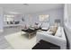 Bright living room featuring modern decor, stylish furniture, and neutral color palette creating a cozy ambiance at 4256 Rudder Way, New Port Richey, FL 34652