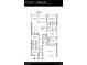Detailed floor plan featuring an open-concept layout, including a covered lanai and three-car garage at 4552 Southern Valley Loop, Brooksville, FL 34601