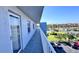 Hallway and Balcony view of the condo community at 719 Pinellas Bayway S # 309, Tierra Verde, FL 33715