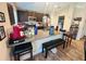 Spacious kitchen featuring granite countertops, stainless steel appliances, and ample counter space for food preparation and entertaining at 724 15Th S Ave, St Petersburg, FL 33701