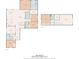 Comprehensive floor plan of the house, including dimensions for the first and second floors at 10404 Scarlet Chase Dr, Riverview, FL 33569