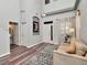 Bright living room with hardwood floors, high ceilings and natural light at 10501 Dotham Ct, Tampa, FL 33626