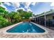 Enjoy the refreshing pool and serene backyard, creating an ideal space for relaxation and outdoor activities at 10609 Orange Grove Dr, Tampa, FL 33618