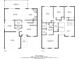 Detailed floor plan showcasing the layout of the home with labeled rooms and dimensions at 13420 Copper Head Dr, Riverview, FL 33569