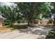 Charming street view showcasing lush trees, well-kept lawns, and inviting neighborhood ambiance at 13420 Copper Head Dr, Riverview, FL 33569