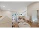 Open-concept living space with kitchen, dining, and play areas at 2969 Talon Dr, Clearwater, FL 33761