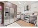 Modern kitchen design with stainless steel appliances, gas range, and stylish cabinets at 3228 7Th N Ave, St Petersburg, FL 33713