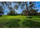 Expansive green space with mature trees offering a tranquil and picturesque setting at 36750 Us 19 N # 5-111, Palm Harbor, FL 34684