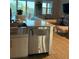 Beautiful island kitchen with stainless steel appliances and great views at 4053 Rocky Shores Dr, Tampa, FL 33634