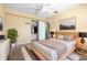 Cozy bedroom with closet, neutral carpet and lots of natural light at 4732 W Wyoming Ave, Tampa, FL 33616