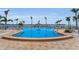 Stunning views from the community pool overlooking the bay at 5108 Brittany S Dr # 607, St Petersburg, FL 33715