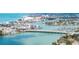 Beautiful waterfront aerial view showcasing intercoastal, ocean, bridges, and beach at 8801 Gulf Blvd, St Petersburg, FL 33706