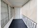Cozy balcony area offering privacy and space for outdoor relaxation and enjoyment at 3305 Haviland Ct # 301, Palm Harbor, FL 34684