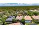 Comprehensive aerial perspective reveals the property's strategic location amidst abundant natural landscape and community features at 5316 Candler View Dr, Lithia, FL 33547