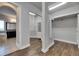 Spacious walk-in closet with custom shelving and ample storage space, conveniently located at 5316 Candler View Dr, Lithia, FL 33547