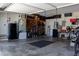 Spacious garage with ample storage and organization, and large open area at 600 Eleuthera Dr, Punta Gorda, FL 33950