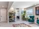 Bright living room with stylish decor, leading to other rooms in the house at 600 Eleuthera Dr, Punta Gorda, FL 33950
