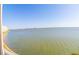 Panoramic view of the bay and cityscape from this waterfront property, showcasing its prime location at 6060 Shore S Blvd # 302, Gulfport, FL 33707
