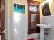 Classic pedestal sink and subway tile accents this cozy bathroom space at 712 S Newport Ave, Tampa, FL 33606