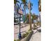 Convenient beach access near the home, indicated by clear signage and coastal landscaping at 8403 W Gulf Blvd, Treasure Island, FL 33706