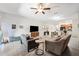 Inviting living room with an open layout, combining comfort and functionality for everyday living at 10687 Lake Montauk Dr, Riverview, FL 33578