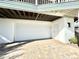 Spacious two-car garage, offering secure parking and additional storage space for your convenience at 16204 3Rd E St, Redington Beach, FL 33708