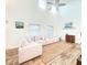 Comfortable living room with plush sectional sofa and neutral decor at 16204 3Rd E St, Redington Beach, FL 33708