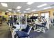 Well-equipped fitness center featuring modern exercise machines and ample space for a comprehensive workout at 34516 Heavenly Ln, Dade City, FL 33525