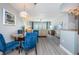 Open concept living space is great for entertaining and features water views at 4900 Brittany S Dr # 502, St Petersburg, FL 33715