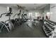 Bright fitness center featuring modern equipment, treadmills and weightlifting machines at 5094 Starfish Se Dr # E, St Petersburg, FL 33705