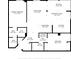 Detailed floor plan showcasing the layout of the condo with dimensions for each room at 6322 Palma Del Mar S Blvd # 706, St Petersburg, FL 33715