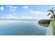 Picturesque water view showcasing calm, clear waters and lush greenery, providing a tranquil setting at 6322 Palma Del Mar S Blvd # 706, St Petersburg, FL 33715
