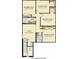 Second floor plan featuring multiple bedrooms, bathrooms, and a central loft area at 11656 Lake Blvd, New Port Richey, FL 34655