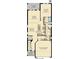 First floor plan layout featuring a kitchen, living spaces, garage, and Primary suite at 11656 Lake Blvd, New Port Richey, FL 34655