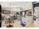 Spacious kitchen and dining area, perfect for Gathering gatherings and culinary creations at 13416 Algoma Ave, Spring Hill, FL 34609