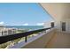 This private balcony has stunning views of the Gulf and the surrounding neighborhood at 1460 Gulf Blvd # 1206, Clearwater Beach, FL 33767