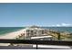 Fantastic Gulf view from the balcony of this beachfront high rise condominium at 1460 Gulf Blvd # 1206, Clearwater Beach, FL 33767