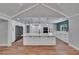 Large kitchen island with stainless appliances and modern finishes at 3004 Rolling Acres Pl, Valrico, FL 33596