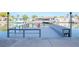 Waterfront home with a gray colored dock and views of the intercoastal at 4725 Cove Cir # 810, St Petersburg, FL 33708