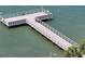 A pier extends into the ocean at 4725 Cove Cir # 810, St Petersburg, FL 33708