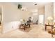 Open-concept living area with neutral walls, providing ample space for personalization and decor at 6130 Whimbrelwood Dr, Lithia, FL 33547