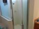 Enclosed tiled shower with glass door at 6130 Whimbrelwood Dr, Lithia, FL 33547