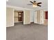 Bedroom with large walk-in closet and access to bathroom with soaking tub at 9603 Sunnyoak Dr, Riverview, FL 33569