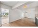 Bright living room showcasing hardwood floors and modern design at 108 5Th St, Belleair Beach, FL 33786