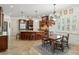 Spacious kitchen with stainless steel appliances, large island, and a breakfast bar with seating at 108 Bermuda Ave, Tampa, FL 33606