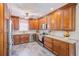 Spacious kitchen with stainless steel appliances, granite countertops, and ample cabinet space at 11035 Huron Rd, St Petersburg, FL 33708