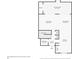 Floor plan of the first floor featuring a living room, dining room, and kitchen at 1303 N Mcmullen Booth Rd # 1303, Clearwater, FL 33759