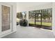 This patio offers a lovely area for outdoor dining and relaxing while enjoying a peaceful outdoor view at 13355 Palmerston Rd, Riverview, FL 33579