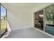 The screened-in patio is perfect for outdoor relaxation and entertaining at 13355 Palmerston Rd, Riverview, FL 33579